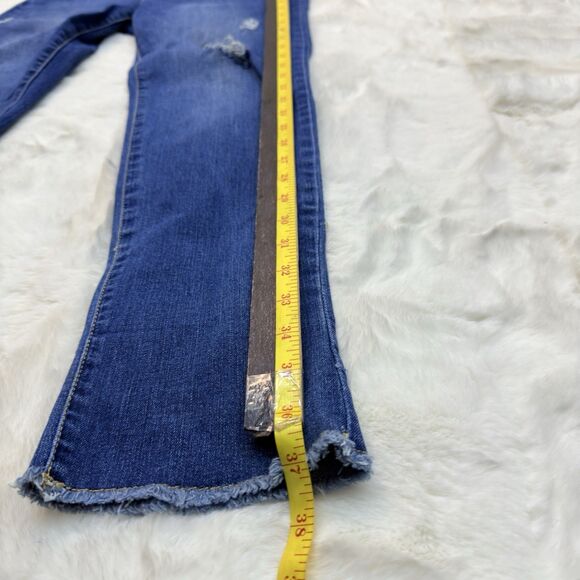 1822 Denim Skinny Ankle Jeans Medium Wash Mid Rise Women's Blue Size 10 - Picture 10 of 16